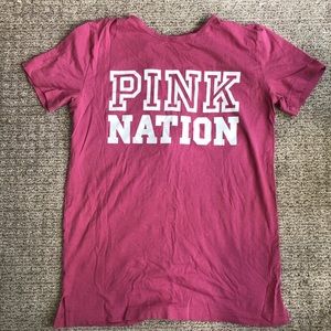 PINK oversized shirt